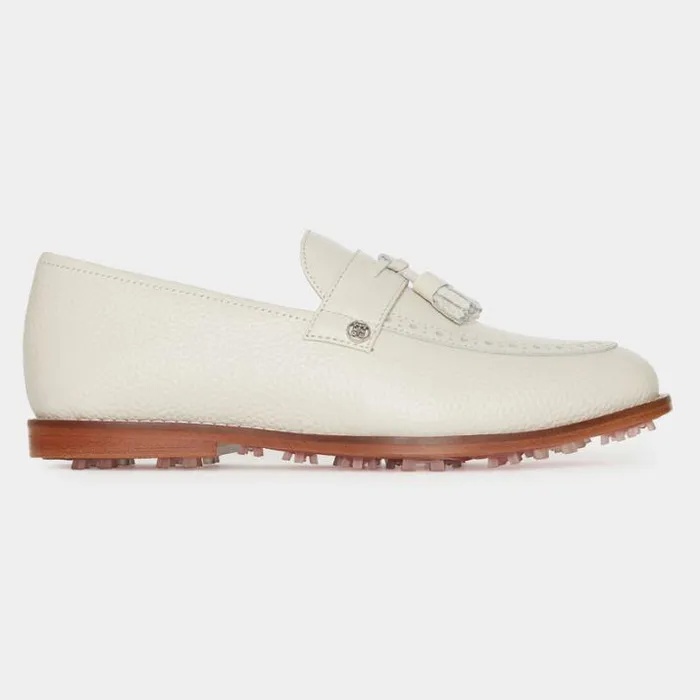 Golf Shoes Women GFORE WOMEN039S TASSEL BROGUE CRUISER GALLIVANTER LUXE LEATHER GOLF SHOE Stone Golf Shoes Women GFORE WOMEN039S TASSEL BROGUE CRUISER GALLIVANTER LUXE LEATHER GOLF SHOE Stone