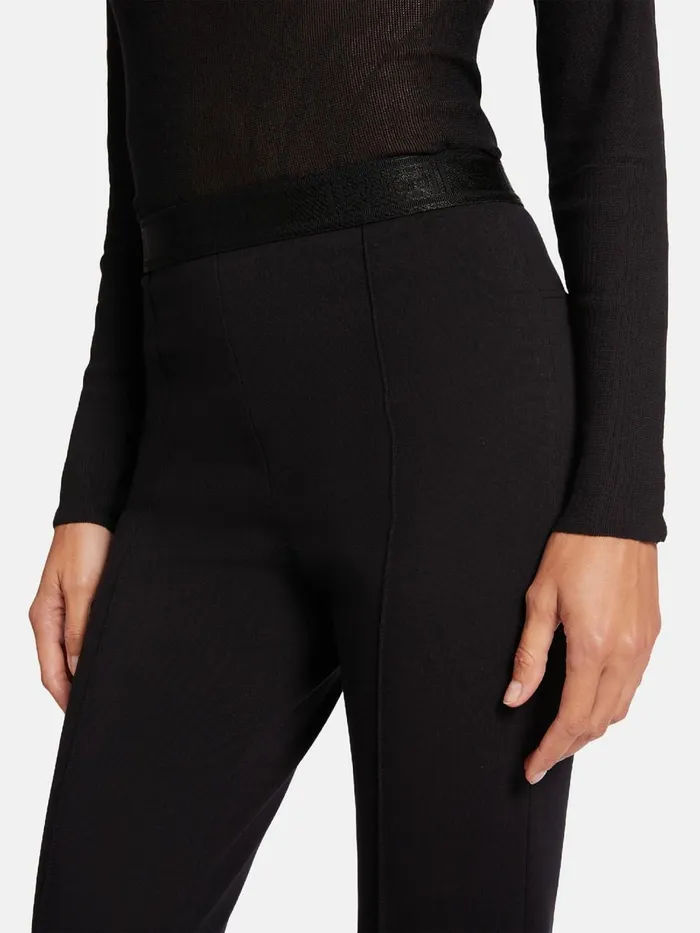 Grazia Trousers Black Women Wolford Trousers and Jumpsuits