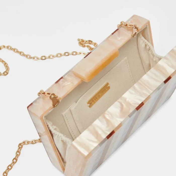 Handbags Shop Dolce Vita Corrie Clutch Taupe Multi Resin Taupe Multi Resin