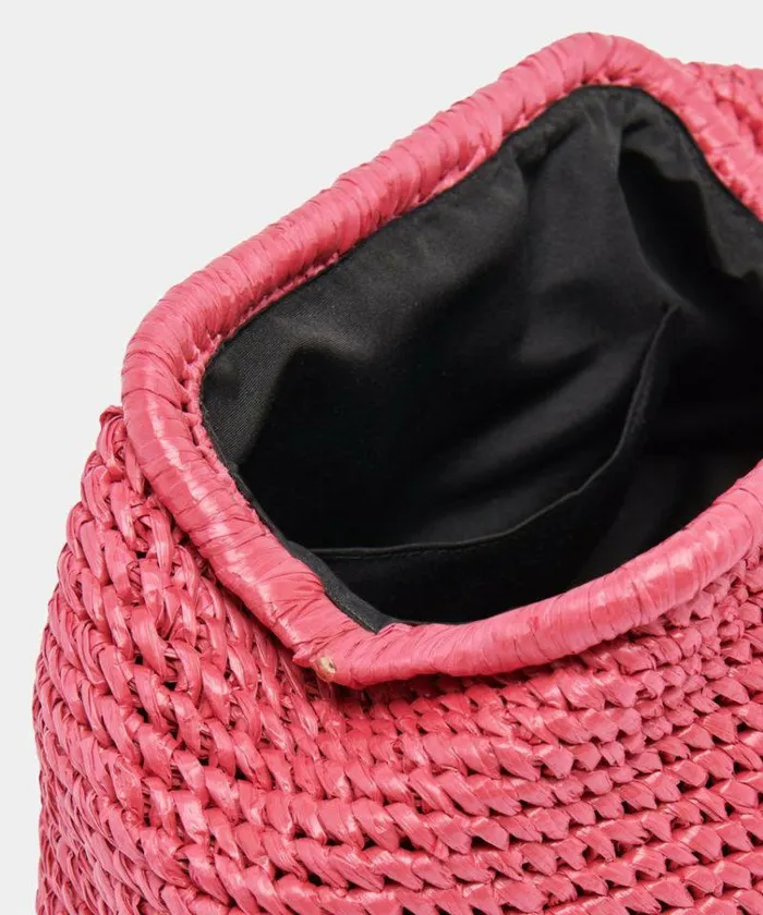 Handbags Shop Dolce Vita Crissy Clutch Bag Orchid Raffia Orchid Clutch Purse Orchid Raffia