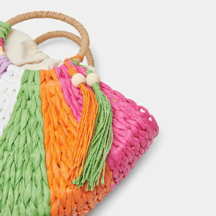 Handbags Shop Dolce Vita Estelle Handbag Multi Raffia Multi Raffia