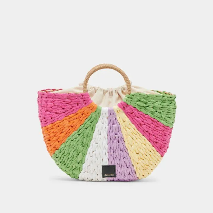 Handbags Shop Dolce Vita Estelle Handbag Multi Raffia Multi Raffia