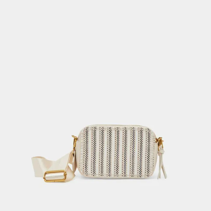 Handbags Shop Dolce Vita Gladys Crossbody Bone Woven Bone Woven