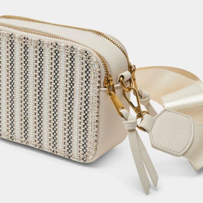 Handbags Shop Dolce Vita Gladys Crossbody Bone Woven Bone Woven