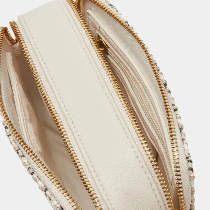 Handbags Shop Dolce Vita Gladys Crossbody Bone Woven Bone Woven
