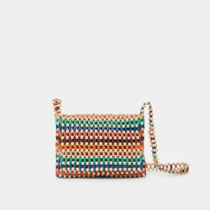 Handbags Shop Dolce Vita Ida Shoulder Bag Multi Wood Multi Wood