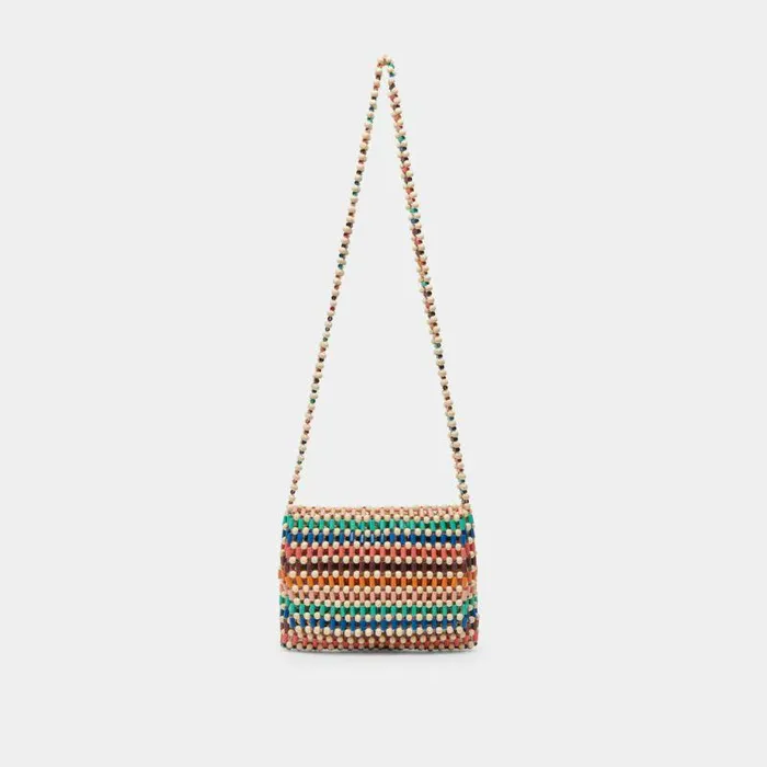 Handbags Shop Dolce Vita Ida Shoulder Bag Multi Wood Multi Wood