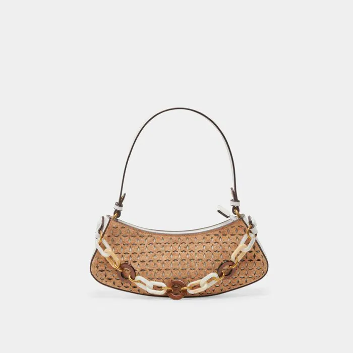 Handbags Shop Dolce Vita Miranda Shoulder Bag Natural Cork Natural Cork