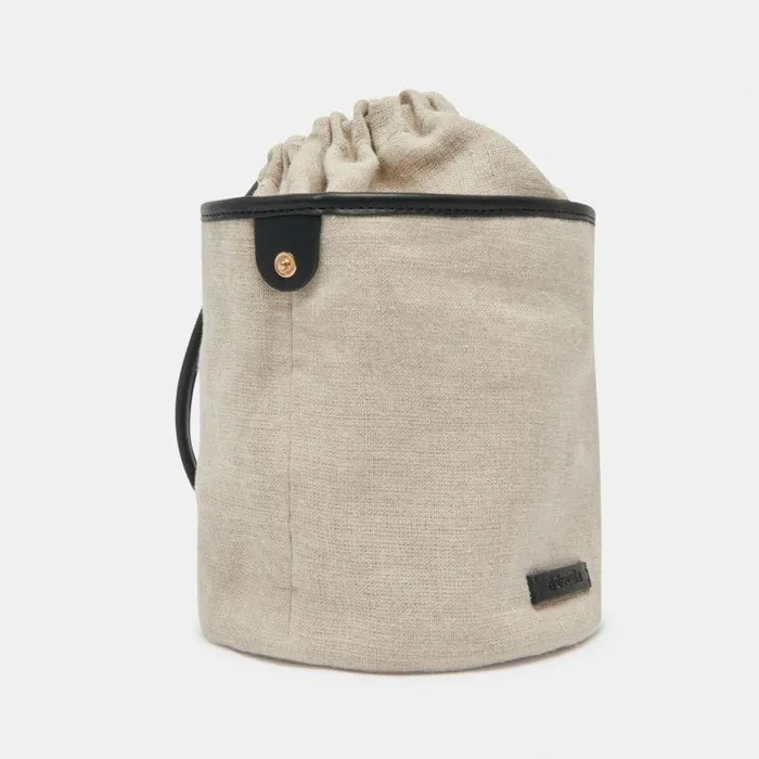 Handbags Shop Dolce Vita Shelby Bucket Bag Black Woven Black Woven