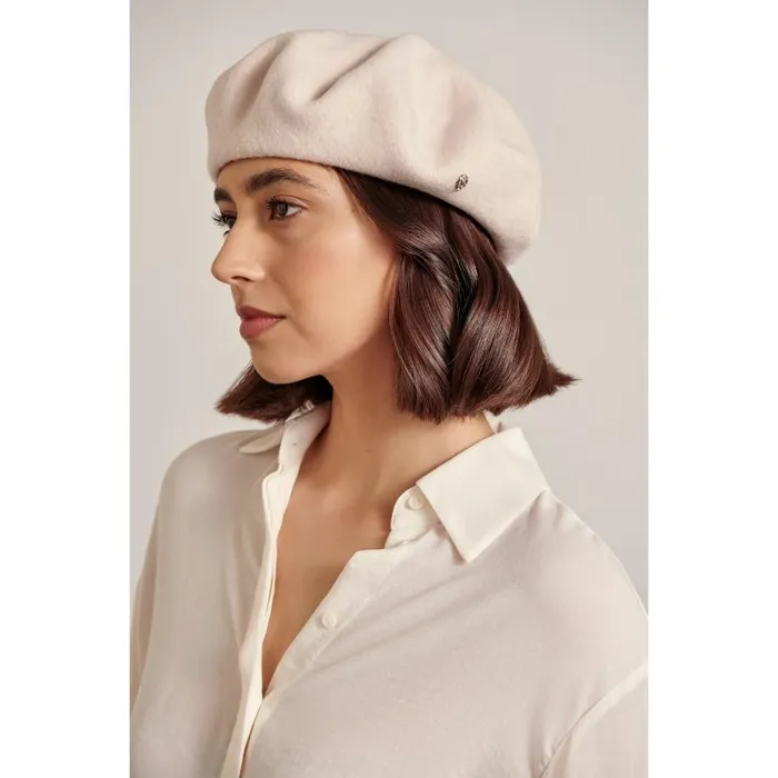 Hats Beanies and Berets Helen Kaminski Ali Cream