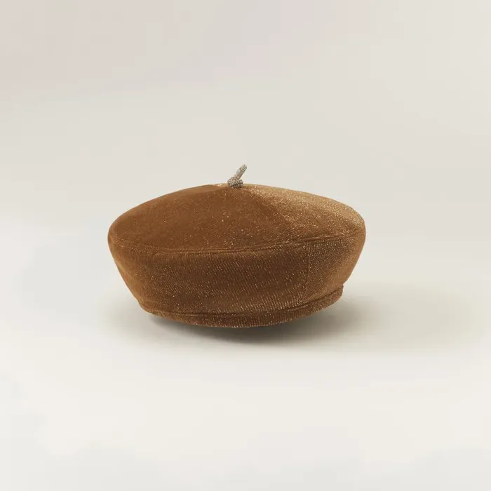 Hats Beanies and Berets Helen Kaminski Galileo Almond Sparkle