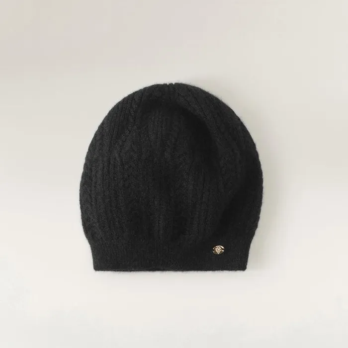 Hats Beanies and Berets Helen Kaminski Selby Black