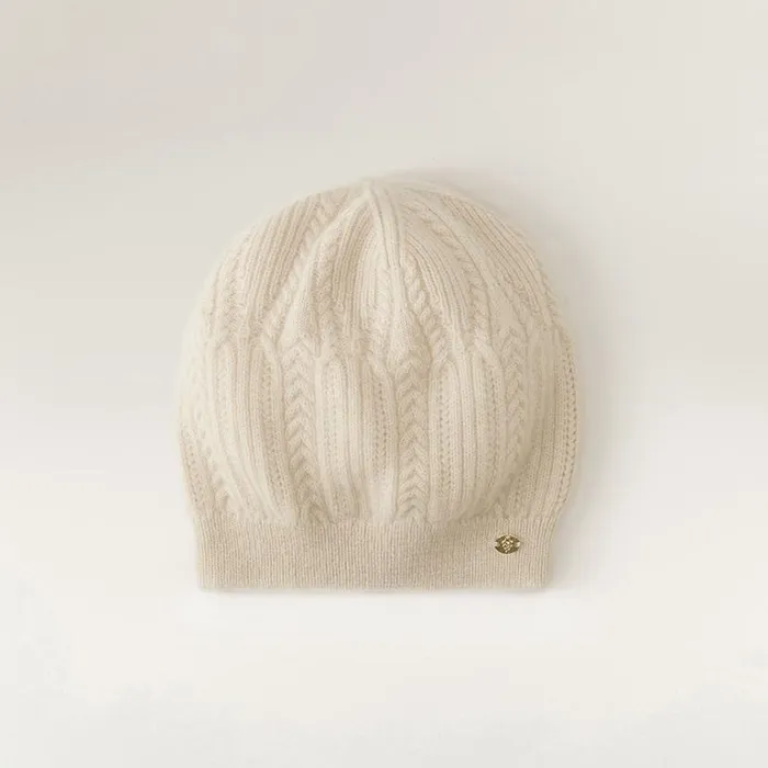 Hats Beanies and Berets Helen Kaminski Selby Cream