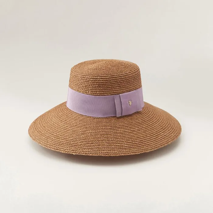 Hats Boaters Helen Kaminski Easton Nougatlavender Fog