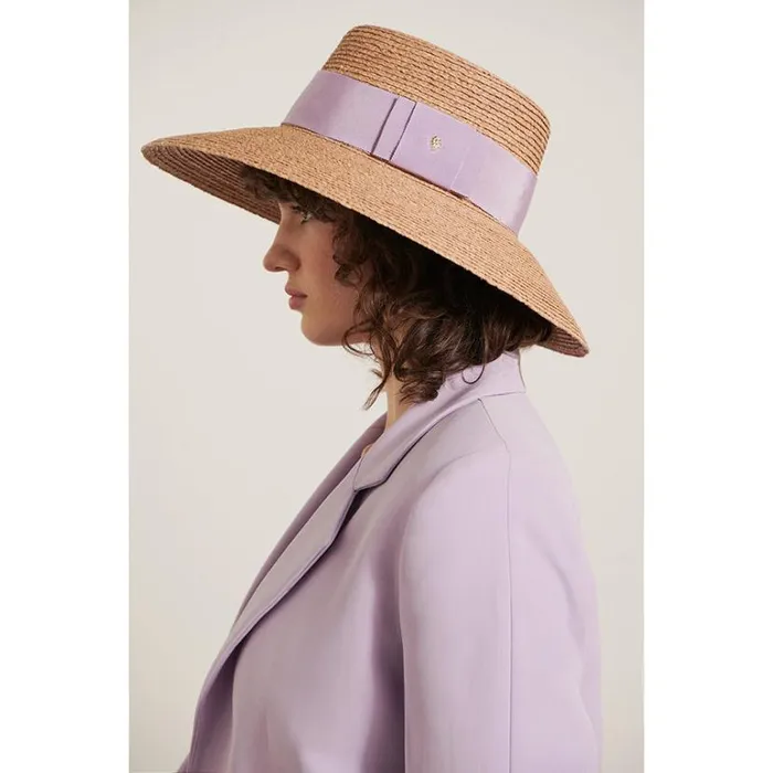Hats Boaters Helen Kaminski Easton Nougatlavender Fog
