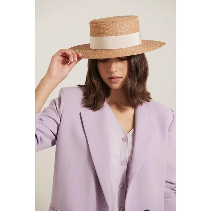 Hats Boaters Helen Kaminski Gracie Nougatcream