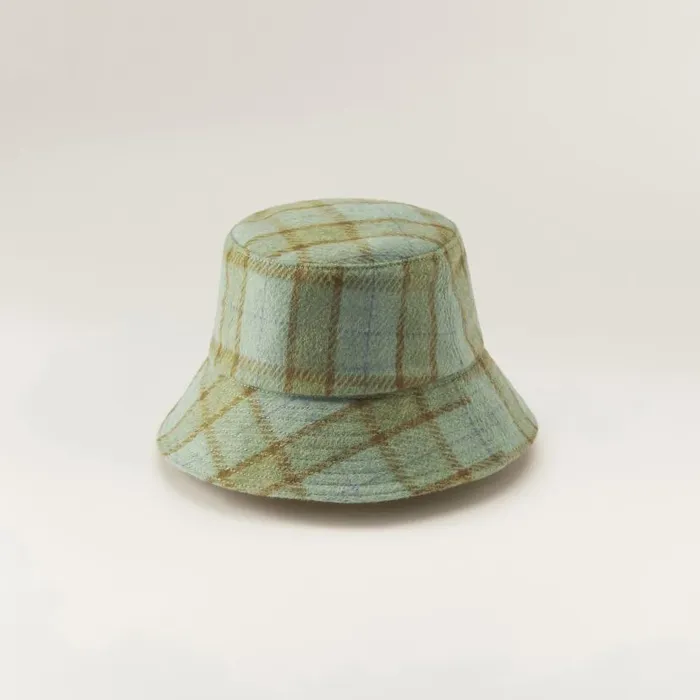 Hats Bucket Helen Kaminski Clarion Alpine Check