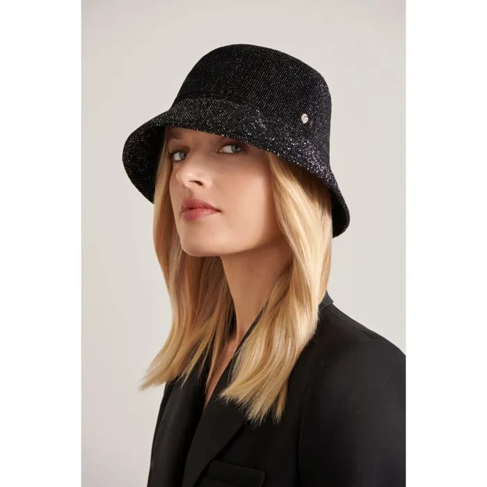 Hats Bucket Helen Kaminski Florenze Black Sparkle