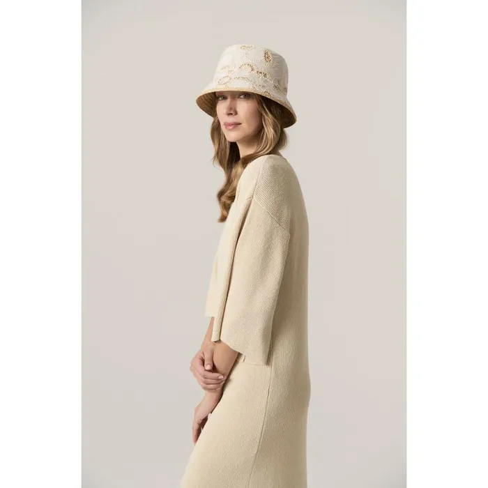 Hats Bucket Helen Kaminski Lizette Off White