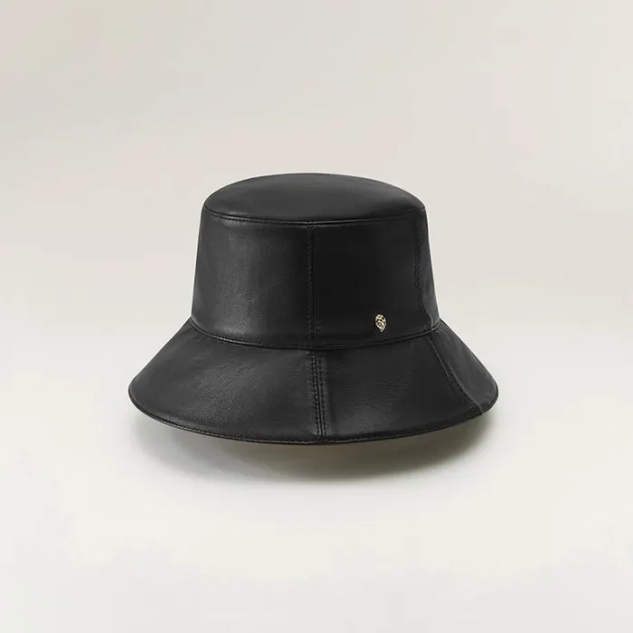Hats Bucket Helen Kaminski Whitney Black Nappa