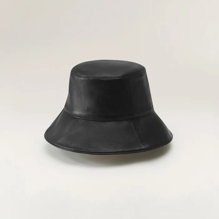 Hats Bucket Helen Kaminski Whitney Black Nappa