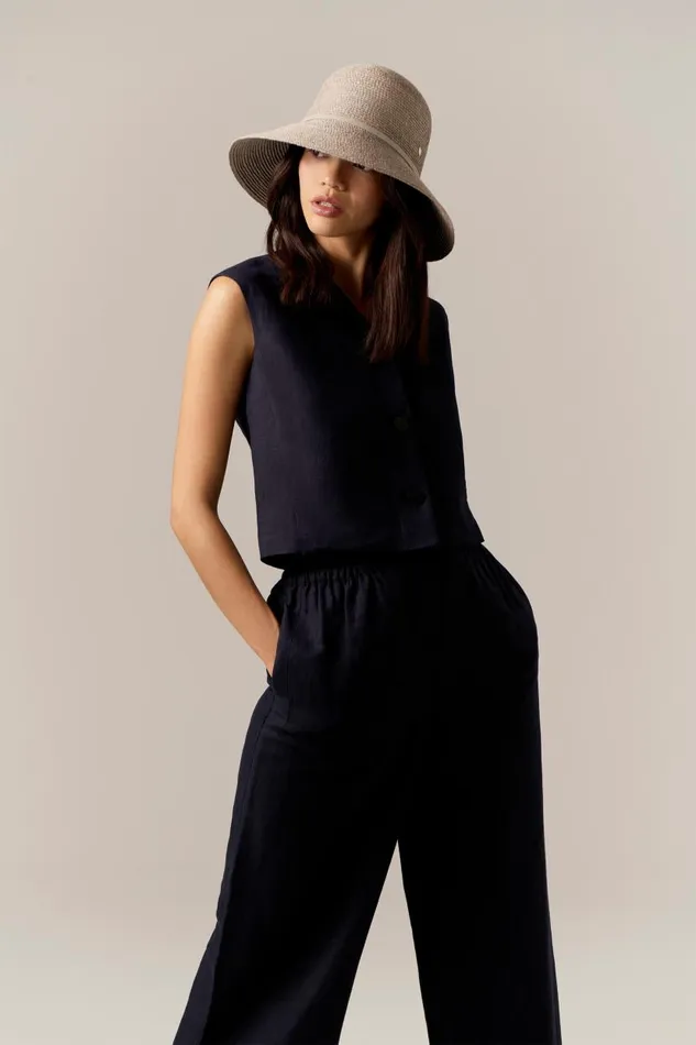 Hats Cloche Helen Kaminski Besa 9 Eclipse Melangepumice