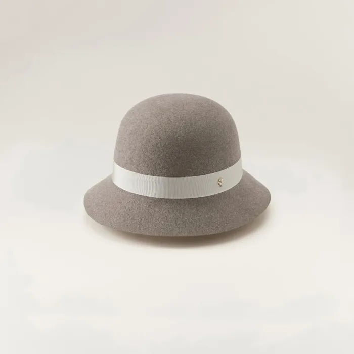 Hats Cloche Helen Kaminski Etta Conscious Grey Melangegrey