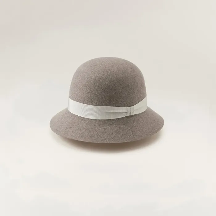Hats Cloche Helen Kaminski Etta Conscious Grey Melangegrey