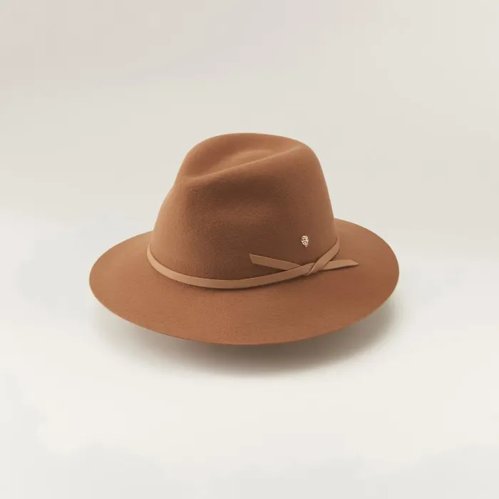 Hats Fedora Helen Kaminski Carly Camelnut