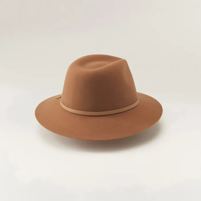Hats Fedora Helen Kaminski Carly Camelnut