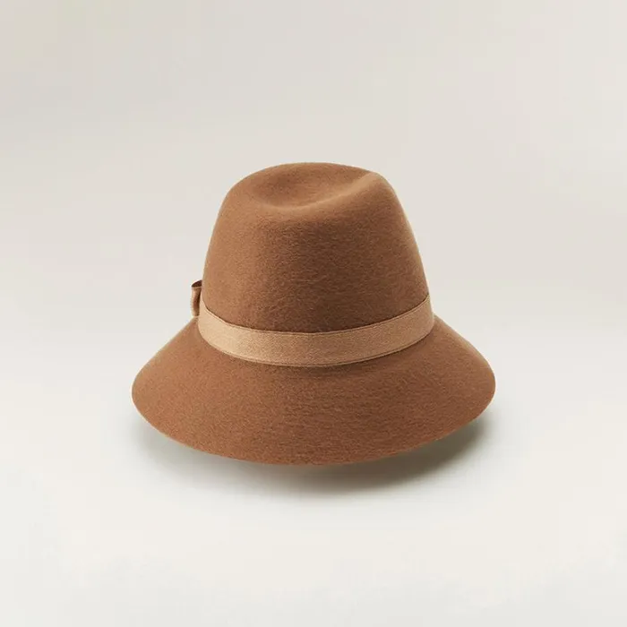 Hats Fedora Helen Kaminski Orpella Camel