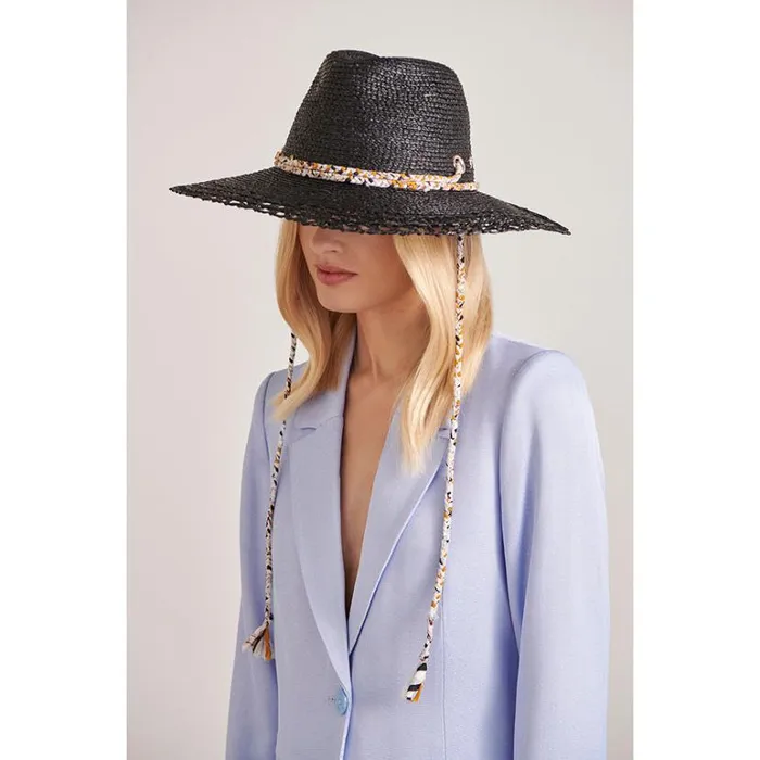 Hats Fedora Helen Kaminski Serina Charcoalmulti
