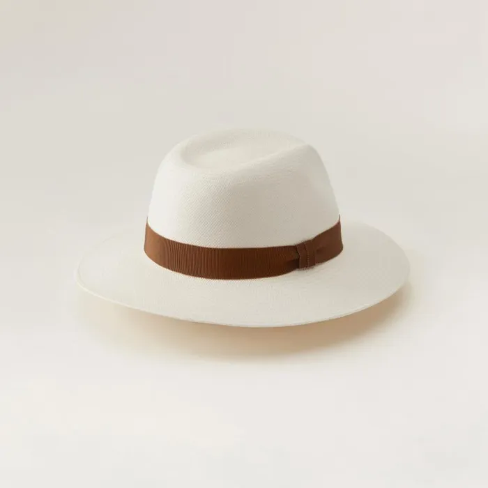 Hats Fedora Helen Kaminski Vitoria Chalk Nutshell