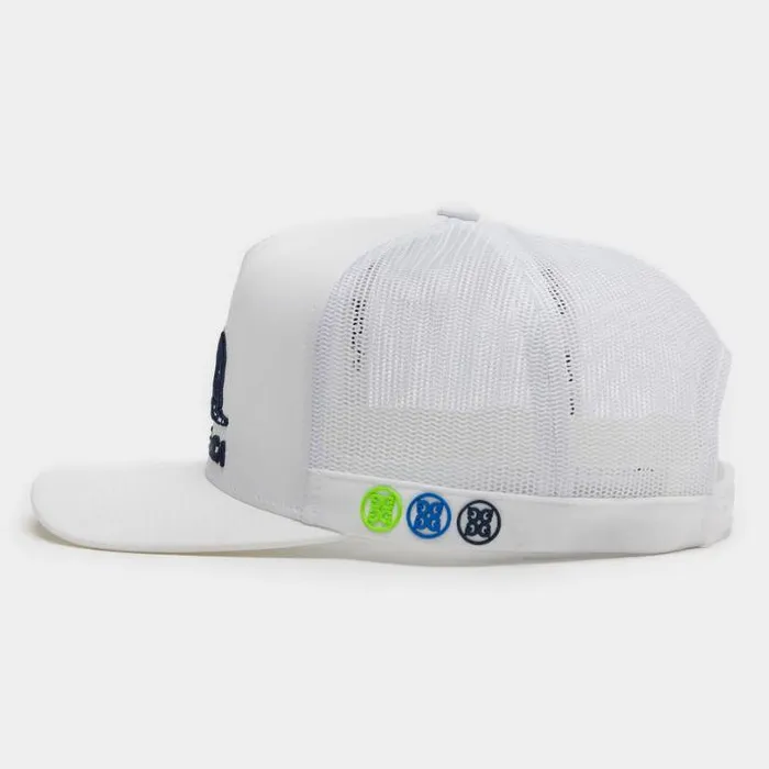 Hats Men GFORE CALIFORNIA INTERLOCK KNIT TRUCKER HAT Snow