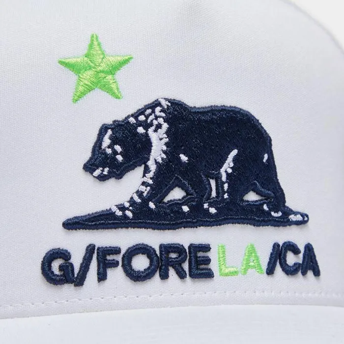 Hats Men GFORE CALIFORNIA INTERLOCK KNIT TRUCKER HAT Snow