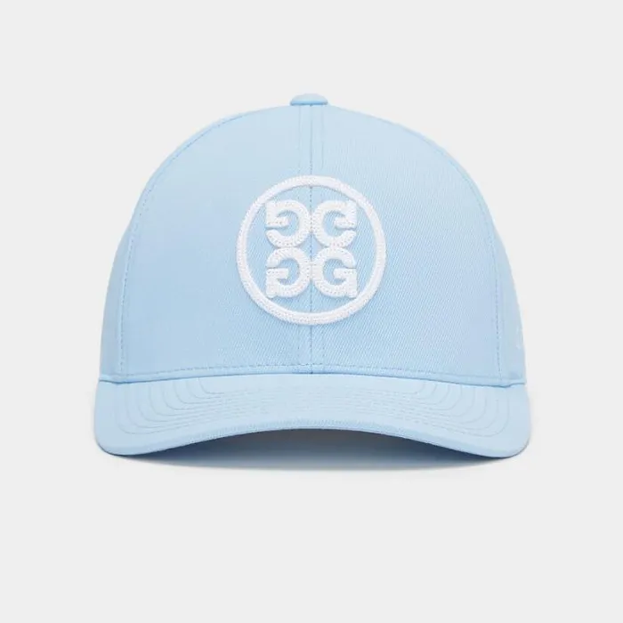 Hats Men GFORE CIRCLE G039S STRETCH TWILL SNAPBACK HAT Baja