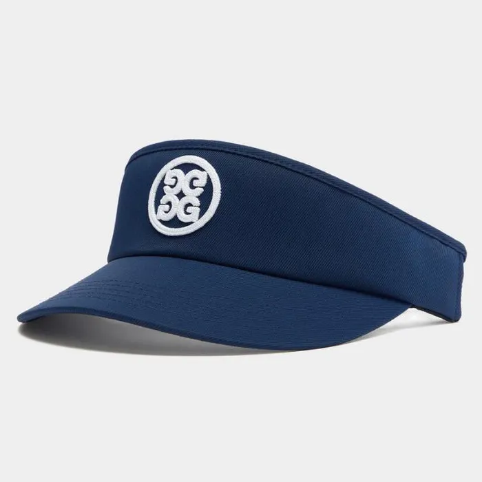 Hats Men GFORE CIRCLE G039S STRETCH TWILL VISOR Twilight