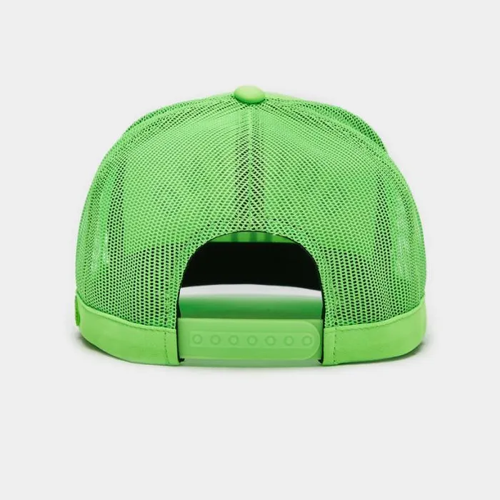Hats Men GFORE GOLFING IS THE SHT INTERLOCK KNIT TRUCKER HAT Gecko