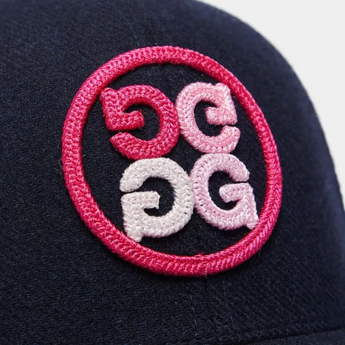 Hats Men GFORE GRADIENT CIRCLE G039S FELT SNAPBACK HAT Twilight