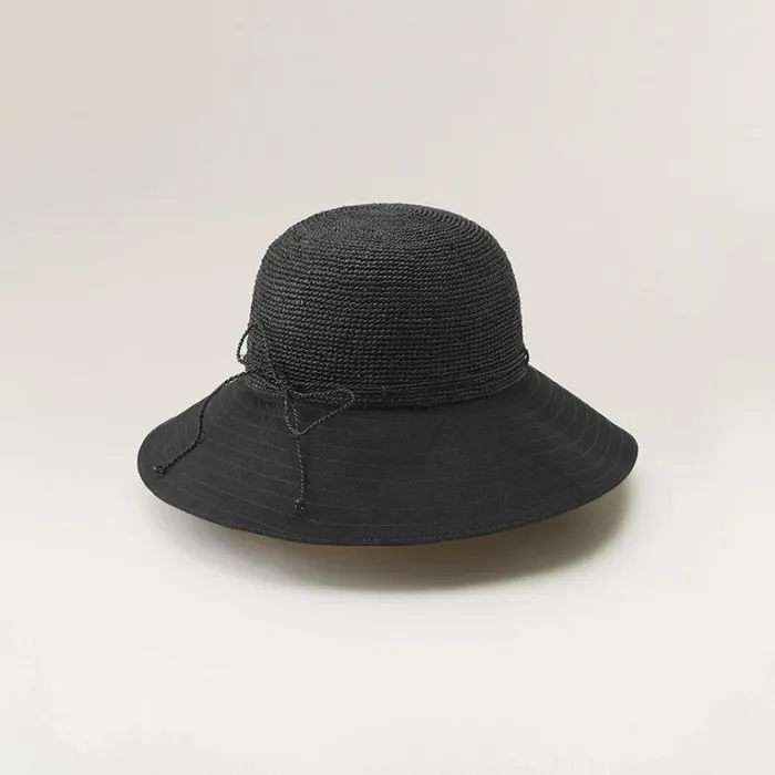 Hats Rollable and Packable Helen Kaminski Kalola Charcoalblack