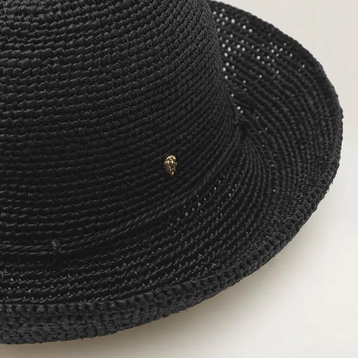 Hats Rollable and Packable Helen Kaminski Provence 10 Charcoal