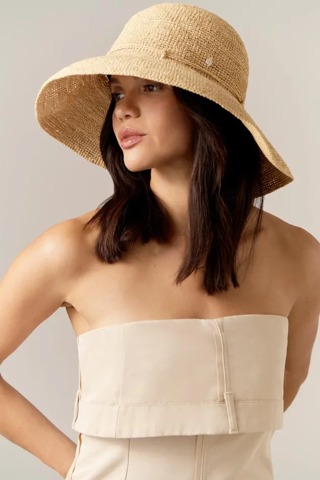 Hats Rollable and Packable Helen Kaminski Provence 12 Natural