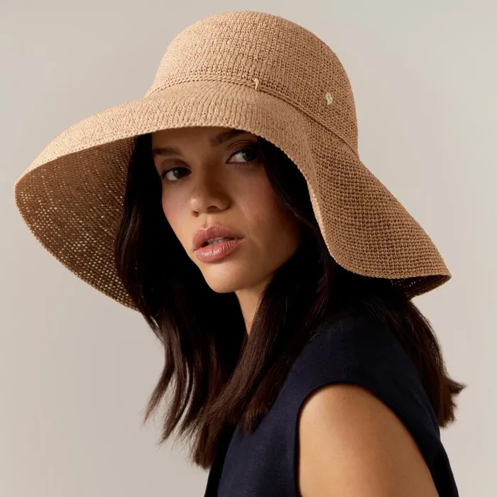 Hats Rollable and Packable Helen Kaminski Provence 12 Nougat