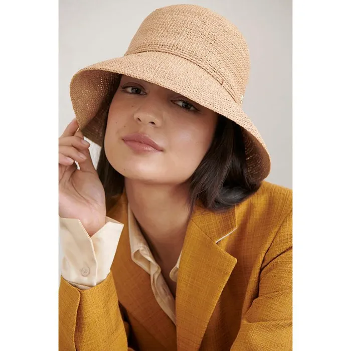 Hats Rollable and Packable Helen Kaminski Provence 8 Nougat