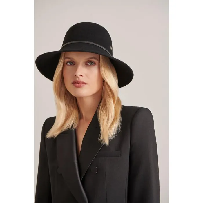 Hats Round Crown Helen Kaminski Alto 9 Blackblack