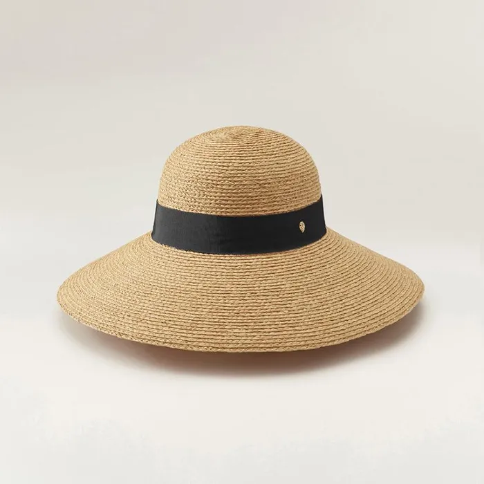Hats Round Crown Helen Kaminski Cori Naturalblack
