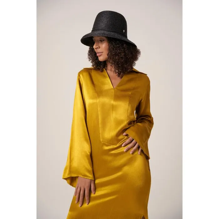 Hats Round Crown Helen Kaminski Dora Charcoal