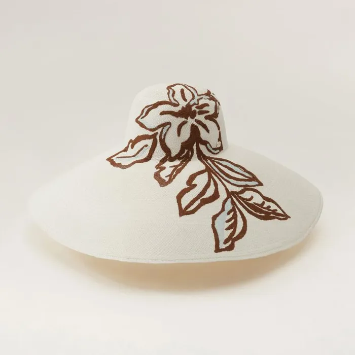 Hats Round Crown Helen Kaminski Leandra Chalk Nutshell