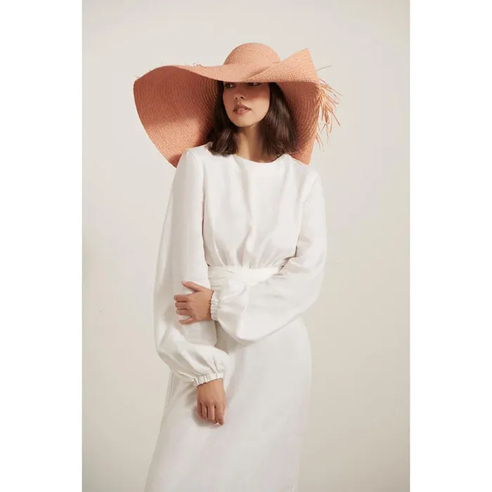Hats Round Crown Helen Kaminski Liza Orange Seleniteorange Selenit