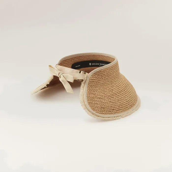 Hats UPF 50 Helen Kaminski Aleeya 9 Fringe Natural